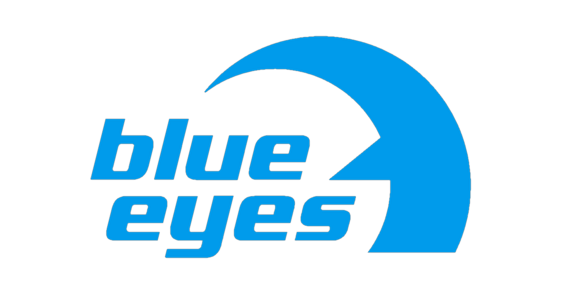 Logo blue eyes fiction